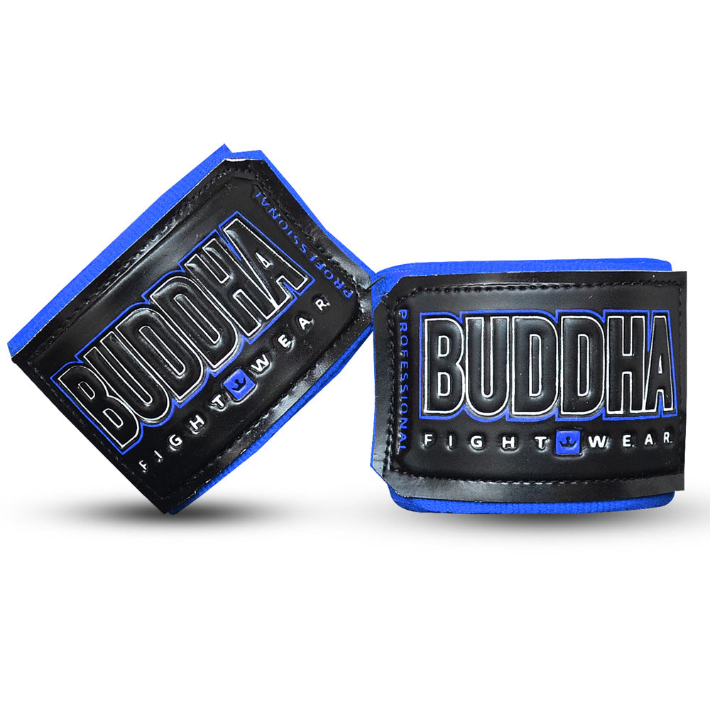 Vendas de Boxeo Semi Elásticas Azules - Buddha Fight Wear