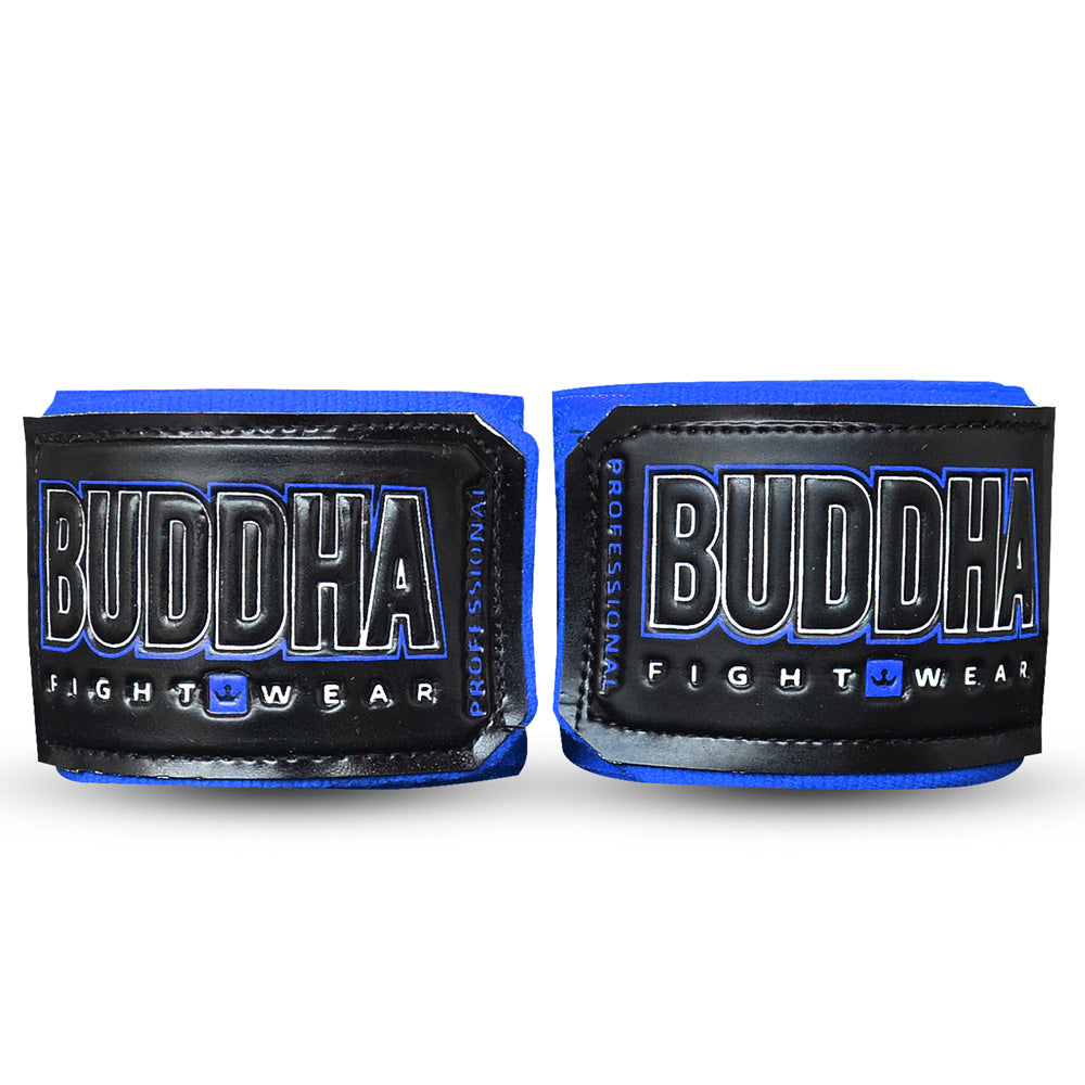 Vendas de Boxeo Semi Elásticas Azules - Buddha Fight Wear