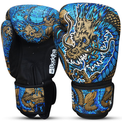Buddha Boxing Gloves Combo Black / Gold > Free Shipping