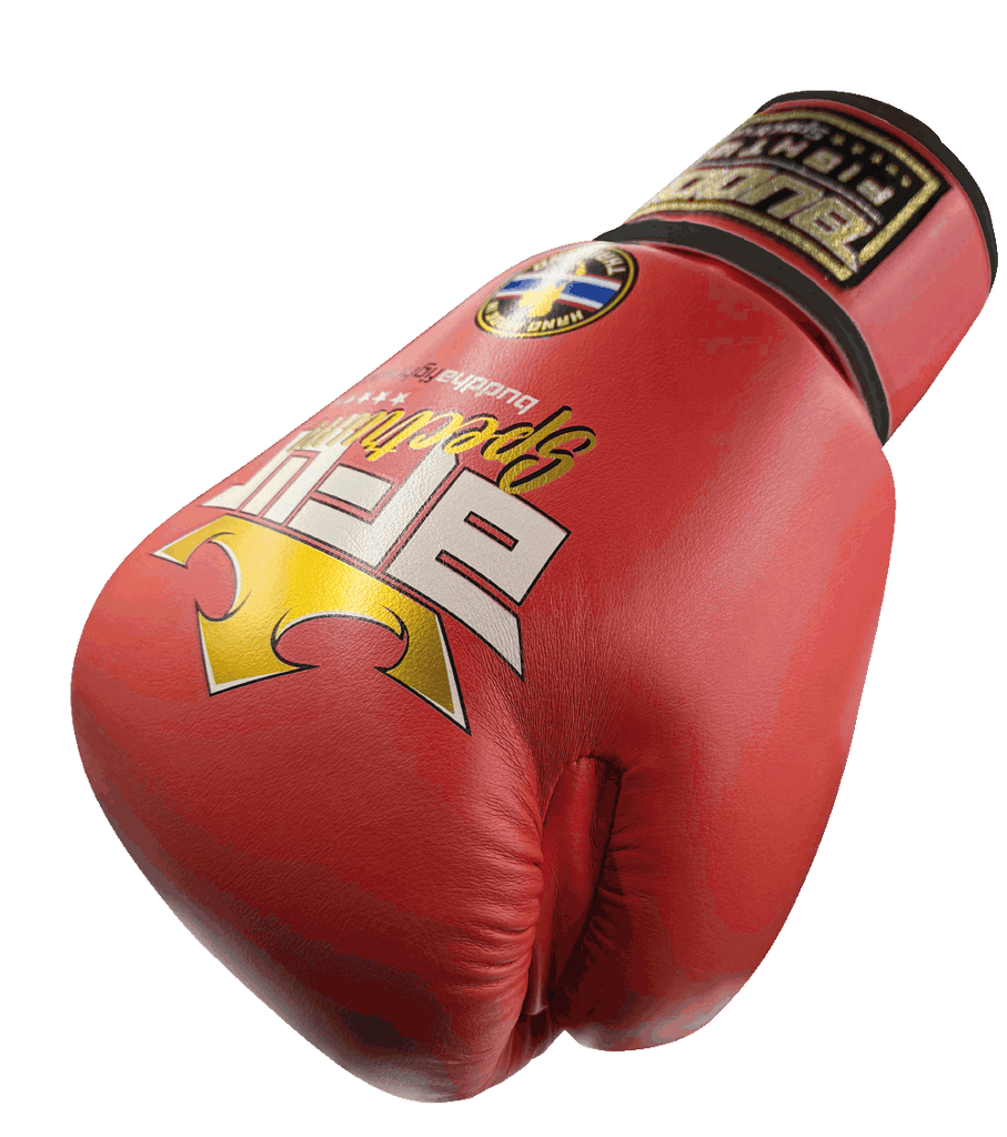 Guantes Spectrum Thailand Blood Red - Buddha Fight Wear