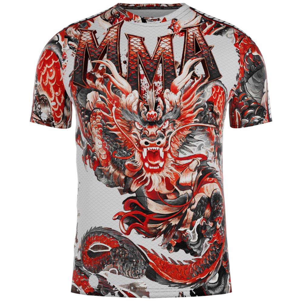 Camiseta Sublimacion Dragon MMA T990 - Buddha Fight Wear