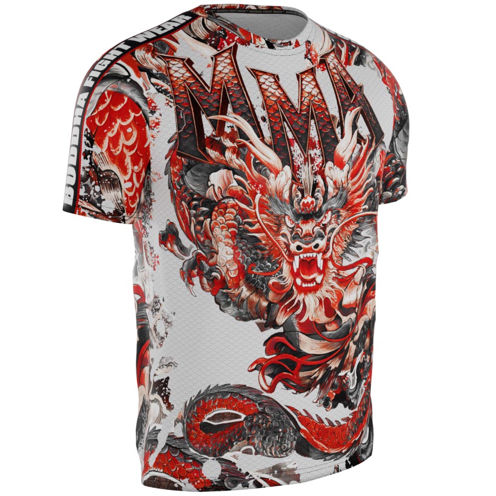 Camiseta Sublimacion Dragon MMA T990 - Buddha Fight Wear