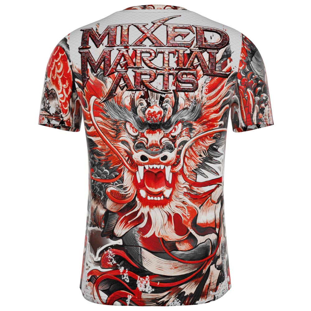 Camiseta Sublimacion Dragon MMA T990 - Buddha Fight Wear