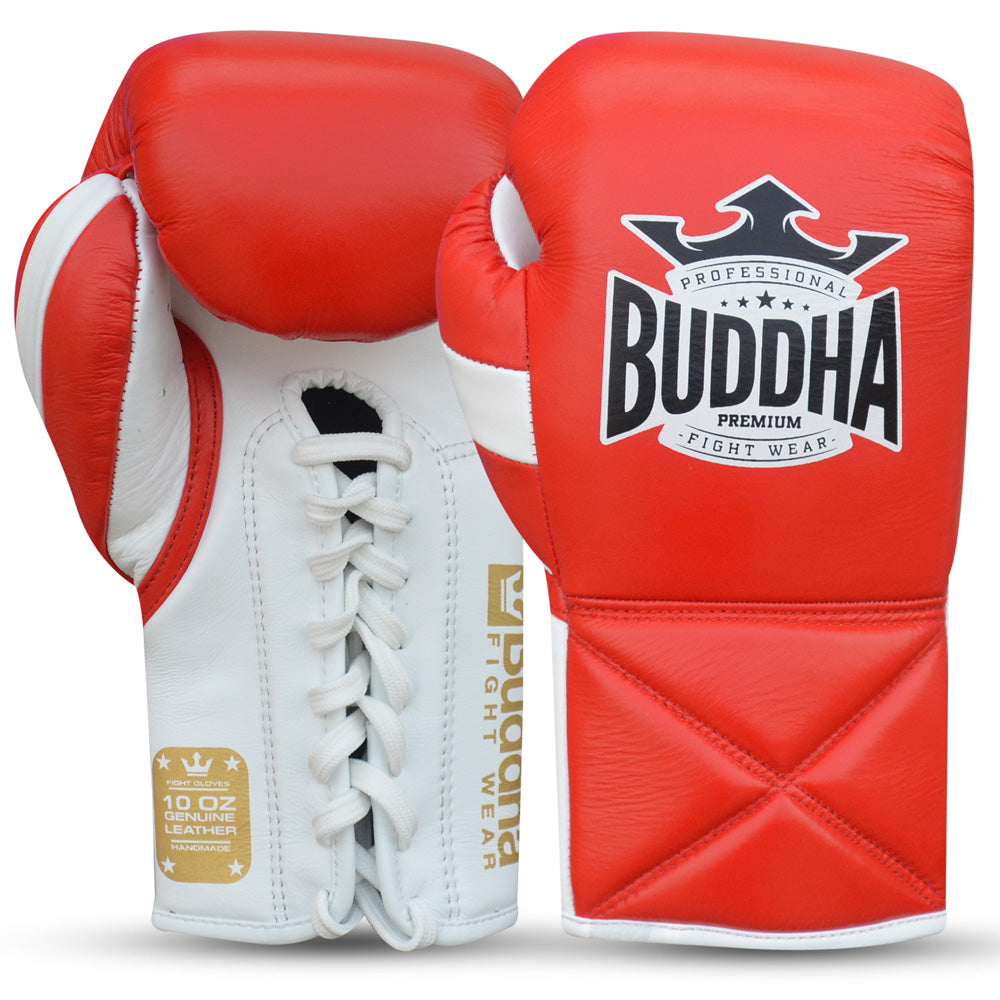 Guantes de Boxeo Muay Thai Kick Boxing Epic Negros Piel – Buddha Fight Wear
