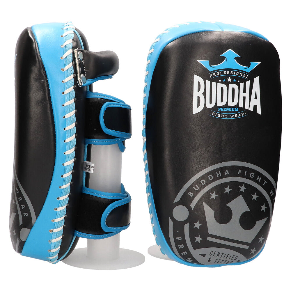 Espinillera MMA Buddha Tubular Negro