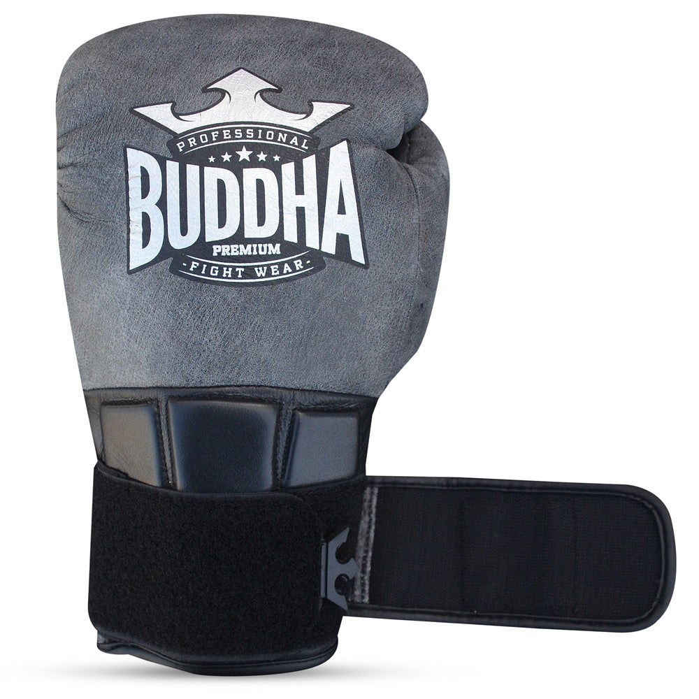 Espinillera MMA Buddha Tubular Negro